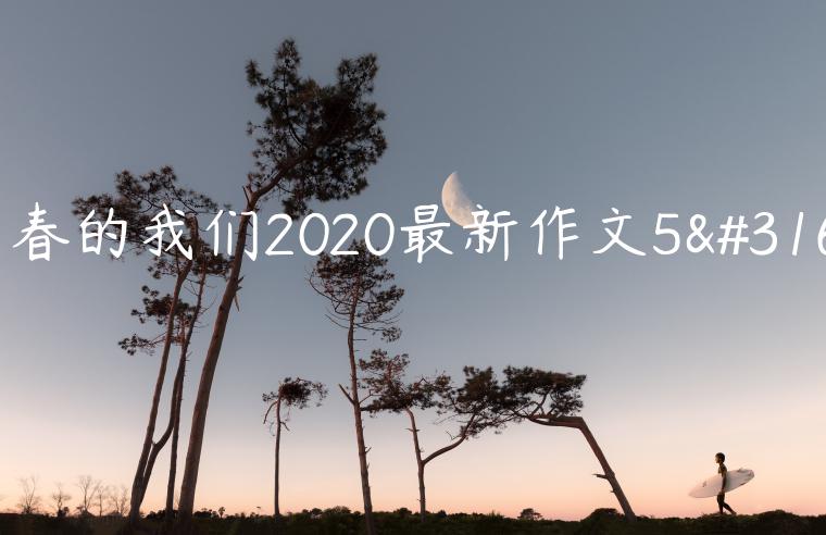 青春的我们2020最新作文5篇