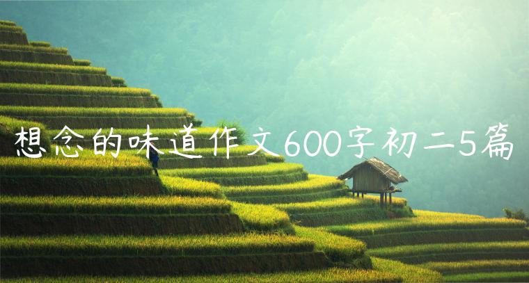 想念的味道作文600字初二5篇